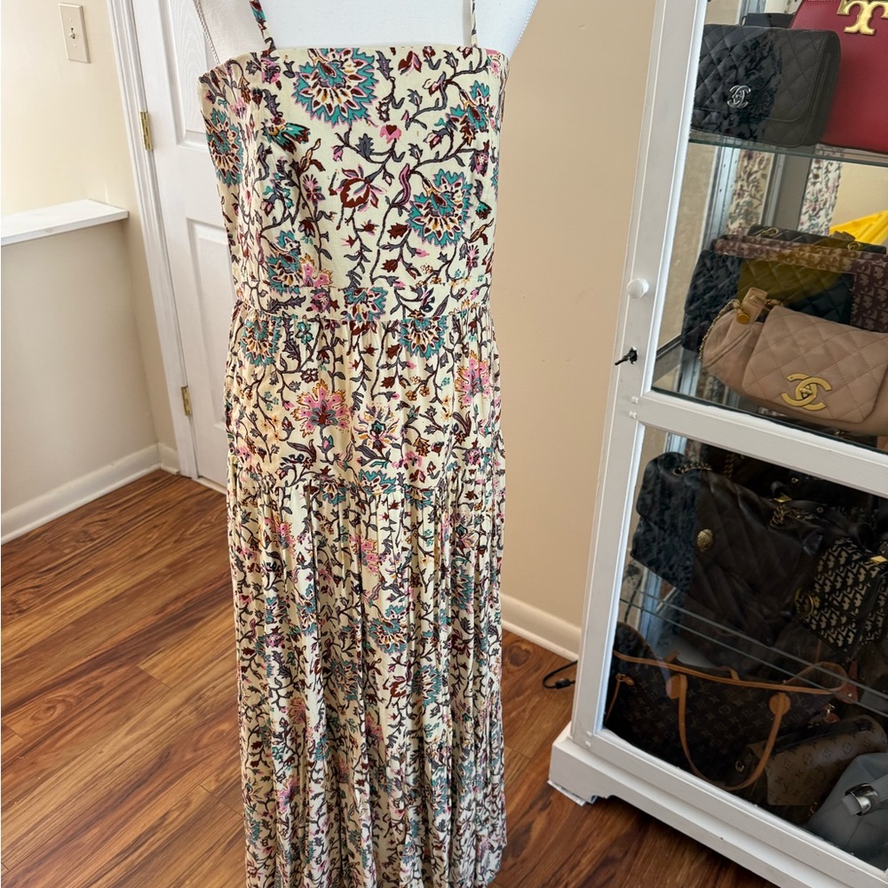 RAGA Cream and Teal Floral Blouse - Picture 2 of 7